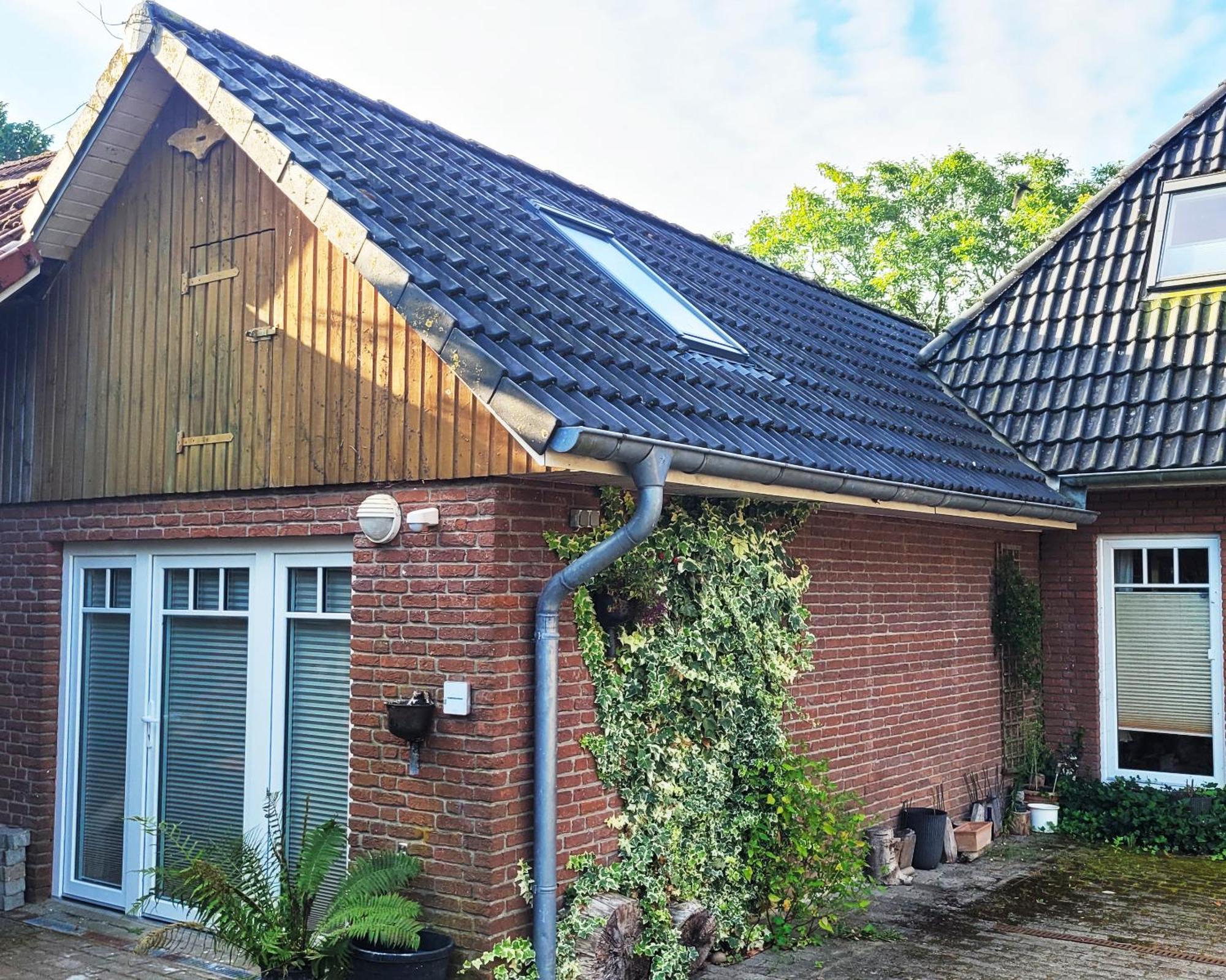 Modernes 1-Zimmer-Apartment Mit Galerie-Schlafkoje Im Skandinavischen Stil Ostenfeld  Exterior foto